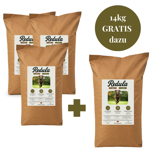 Redula 3+1 Aktion - 14kg Sack Gratis dazu